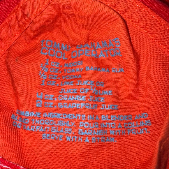 Tommy Bahama Relax Red Linen Baseball Cap Hat Embroidered Marlin - Picture 5 of 12